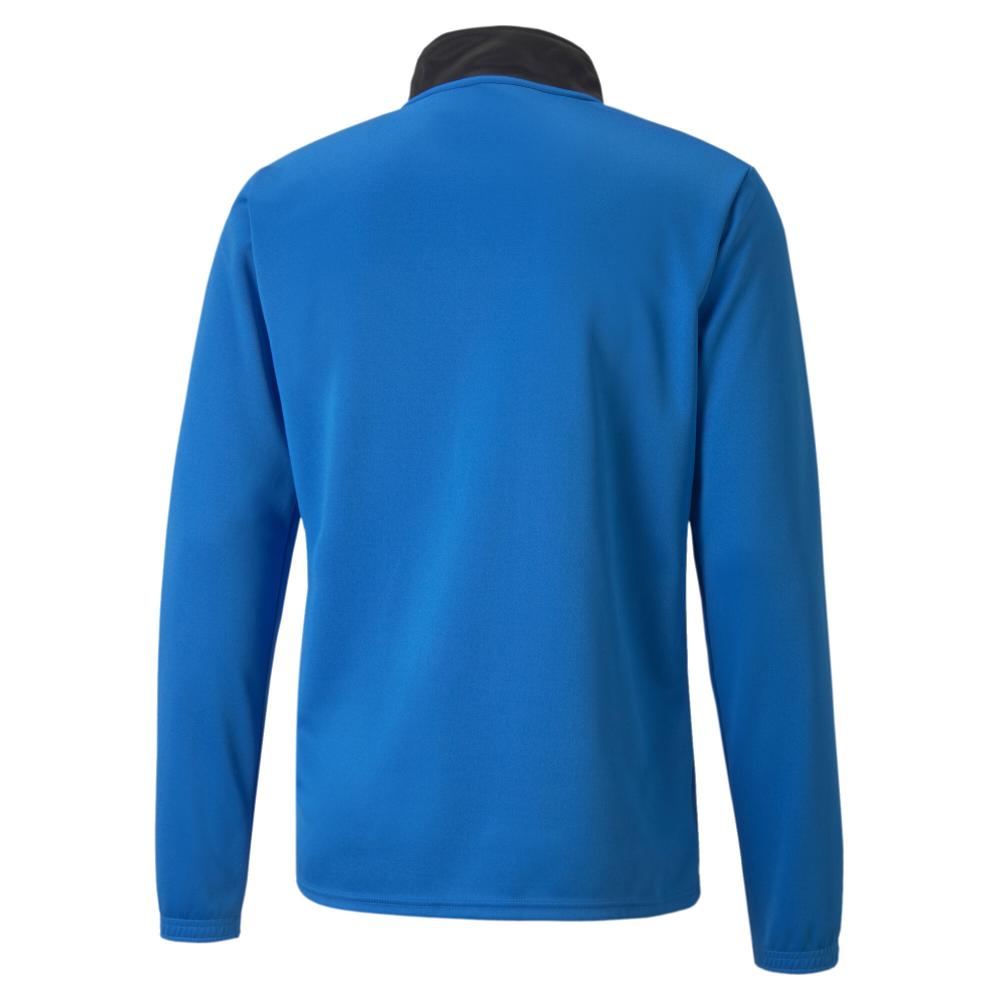 Puma Sweat 1/4 De zip Noir/Bleu Homme Puma Indrise