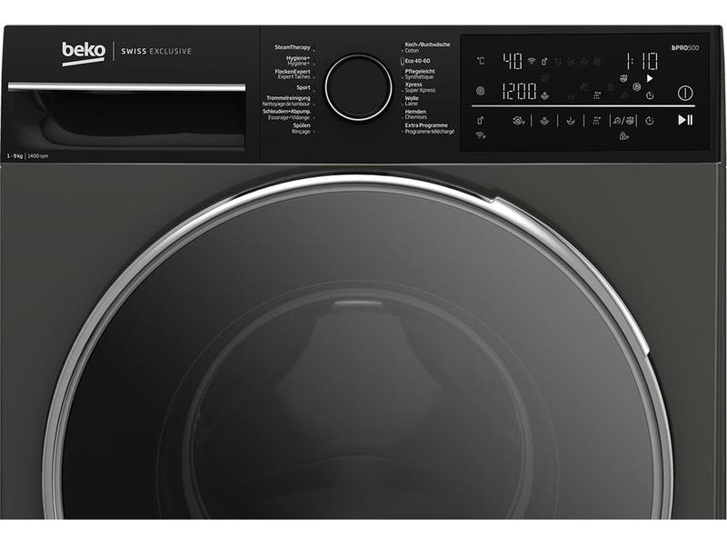 Beko Waschmaschine WM520 Links Frontloader mit 9 kg Ladekapazität