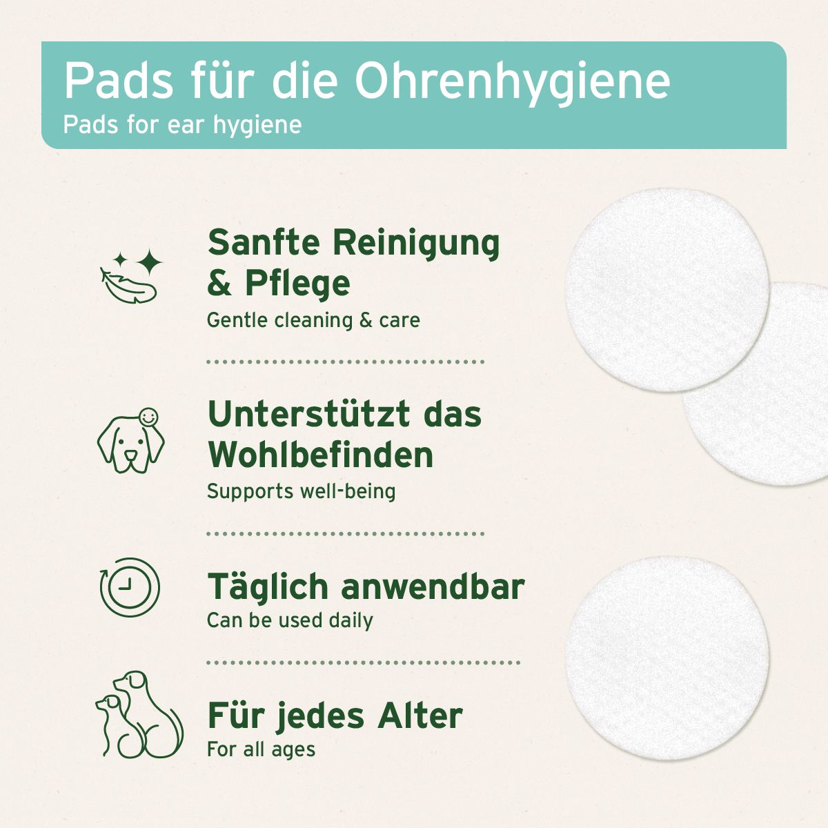 AniForte Ohren-Reinigungspads
