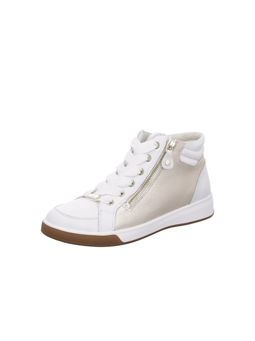 Hightop Sneaker Rom weiß platin