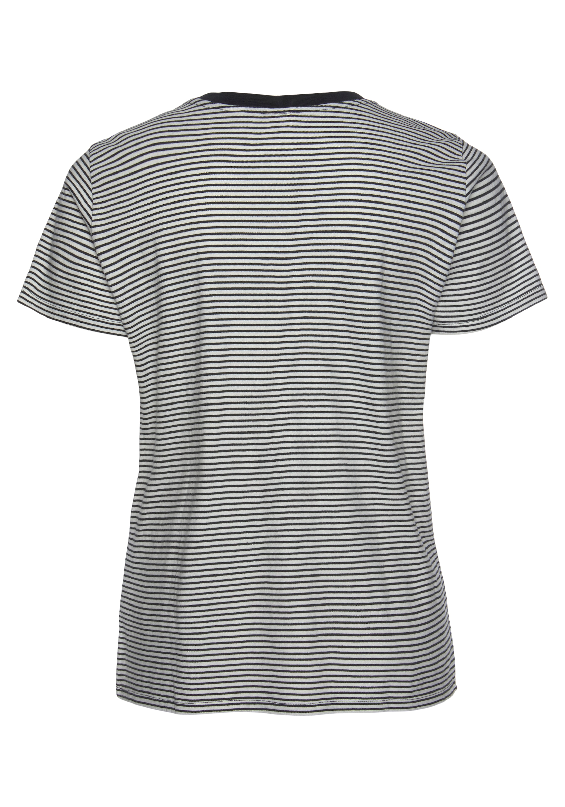 Levi's® Plus Kurzarmshirt »V NECK TEE« Gerade geschnittene Passform