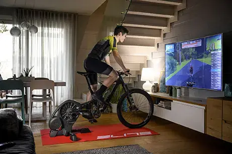Elite Direto XR-T Fietstrainer met Voorwielsteun (Zonder Cassette)