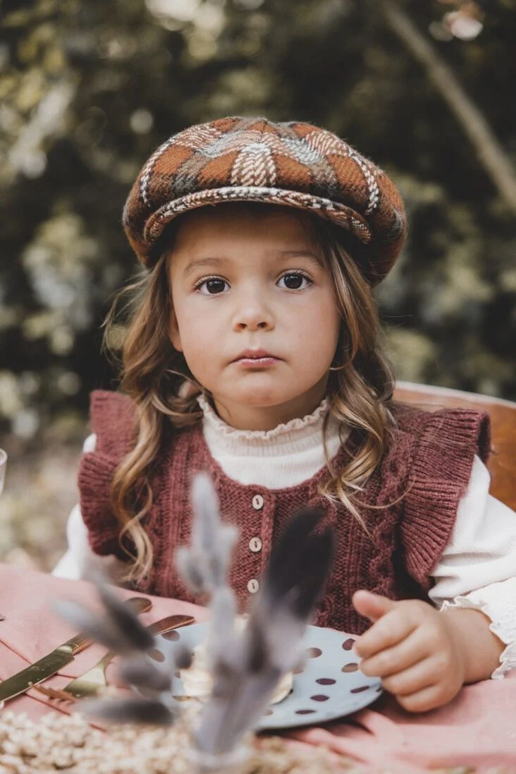 LOOXS Little bruine looxs little gilet 2331-7314