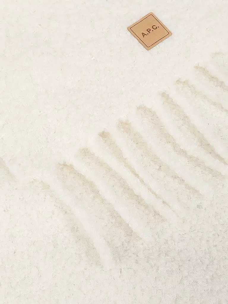 A.P.C. Schal creme