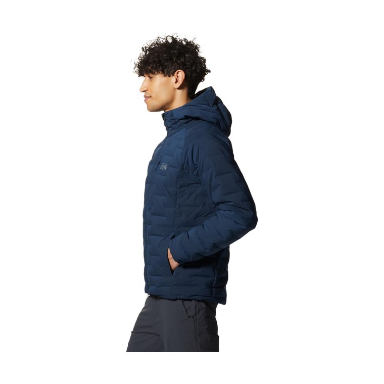 Mountain Hardwear Stretchdown Hooded Jacket Men Hardwear Navy