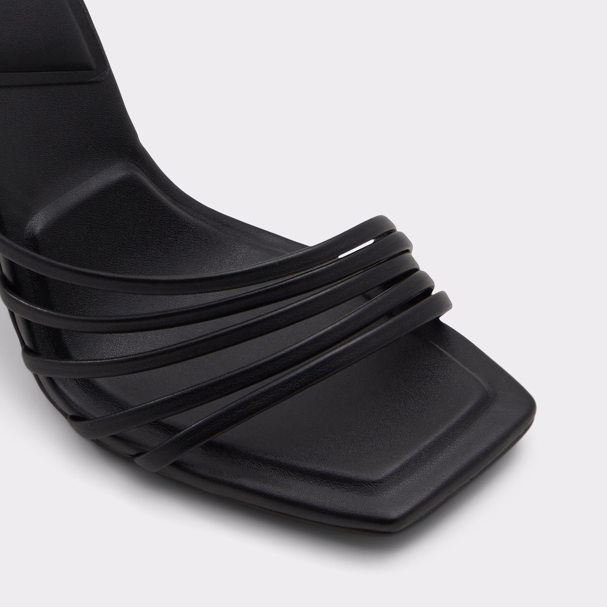 Estela Black Women Strappy Sandals