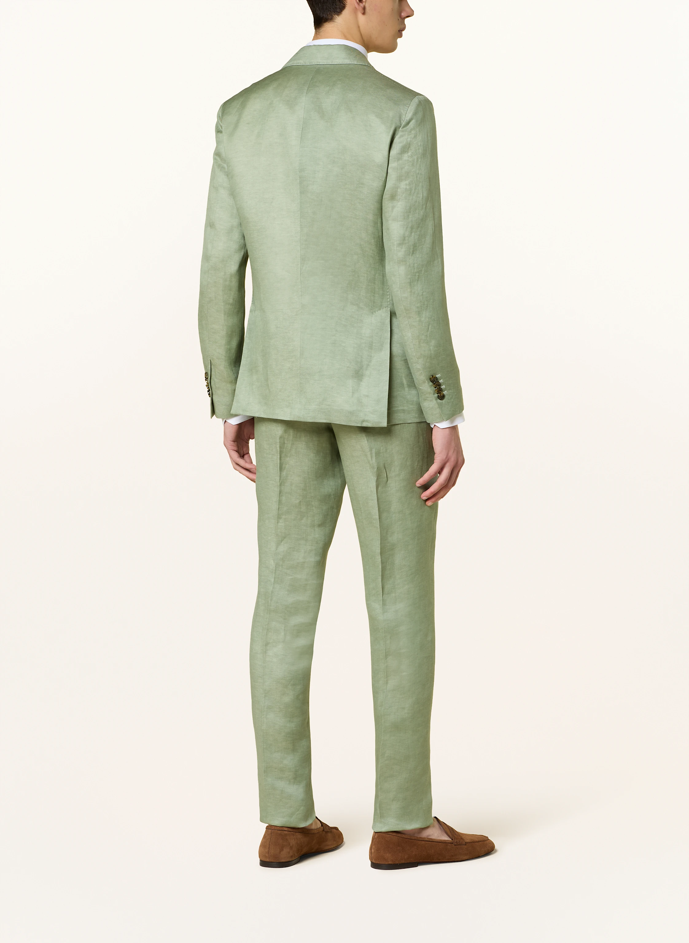LARDINI Anzugsakko Extra Slim Fit aus Leinen