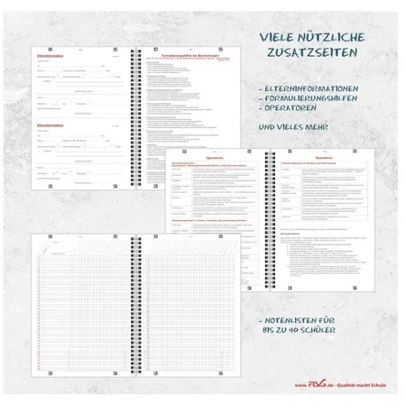 FLVG Lehrerkalender Sonderedition Berge, A4, 2024/2025