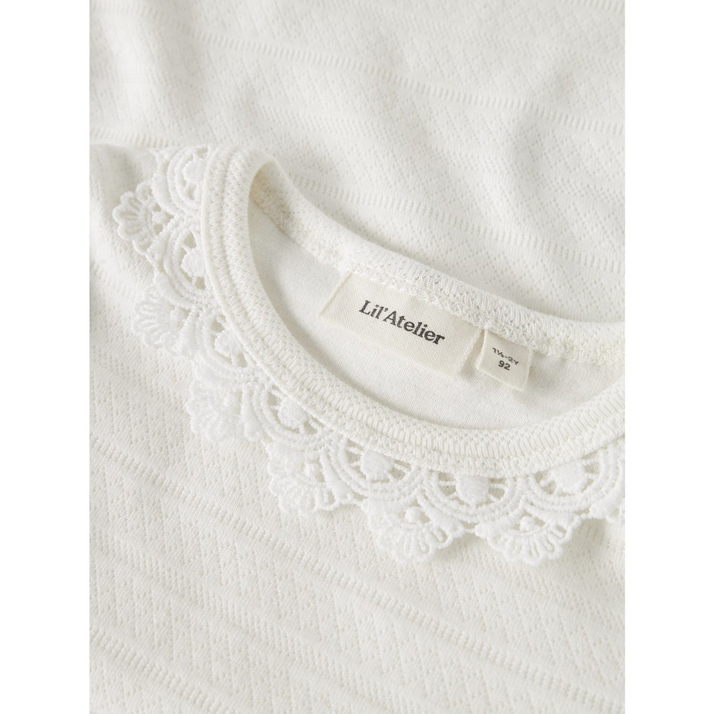 Køb Lil'Atelier Coconut Milk Nmftapia Ls Slim Top Lil