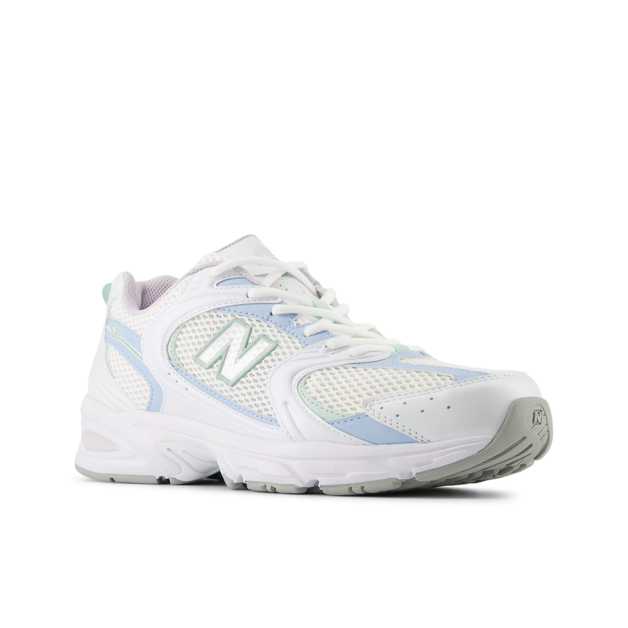 530 White con light chrome blue e clay ash