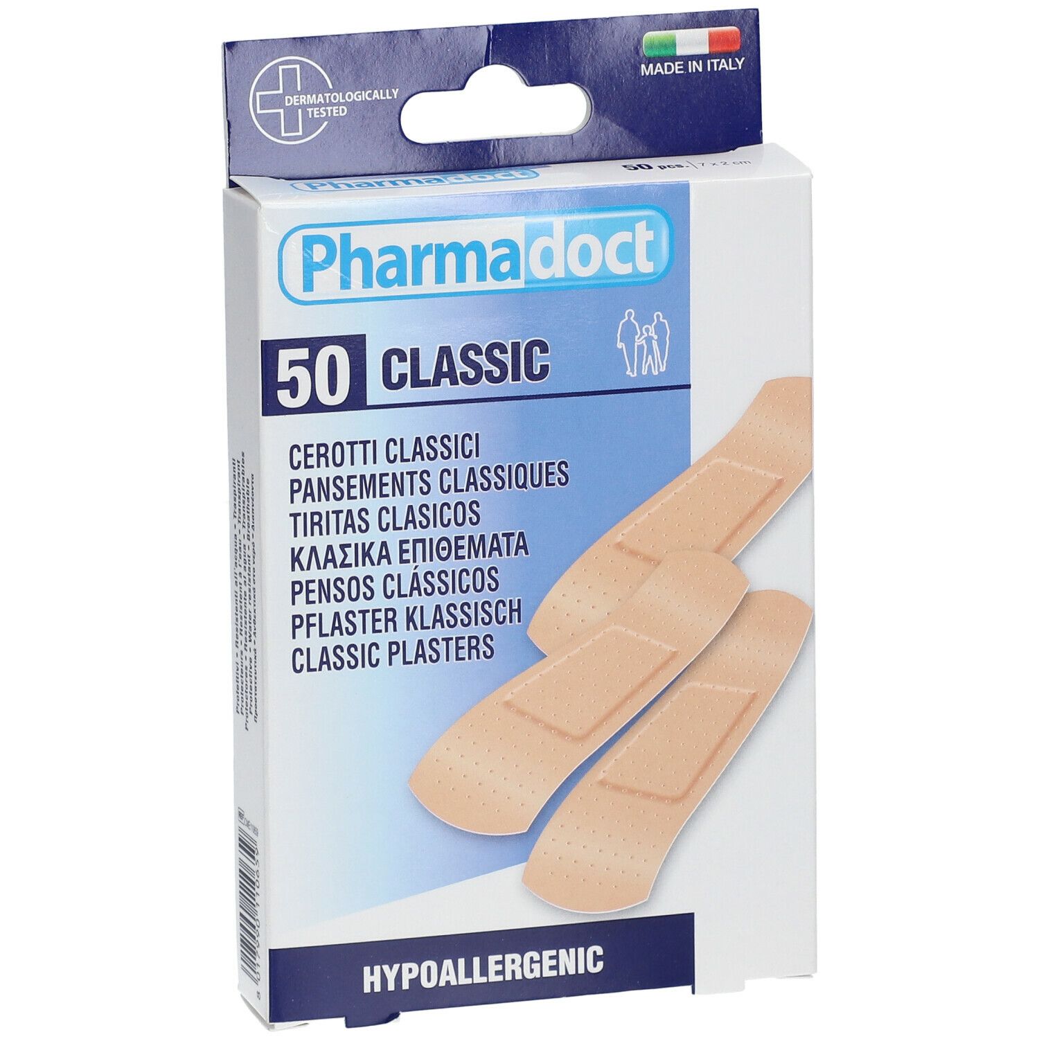 Pharmadoct Pflaster Klassisch 2 x 7 cm