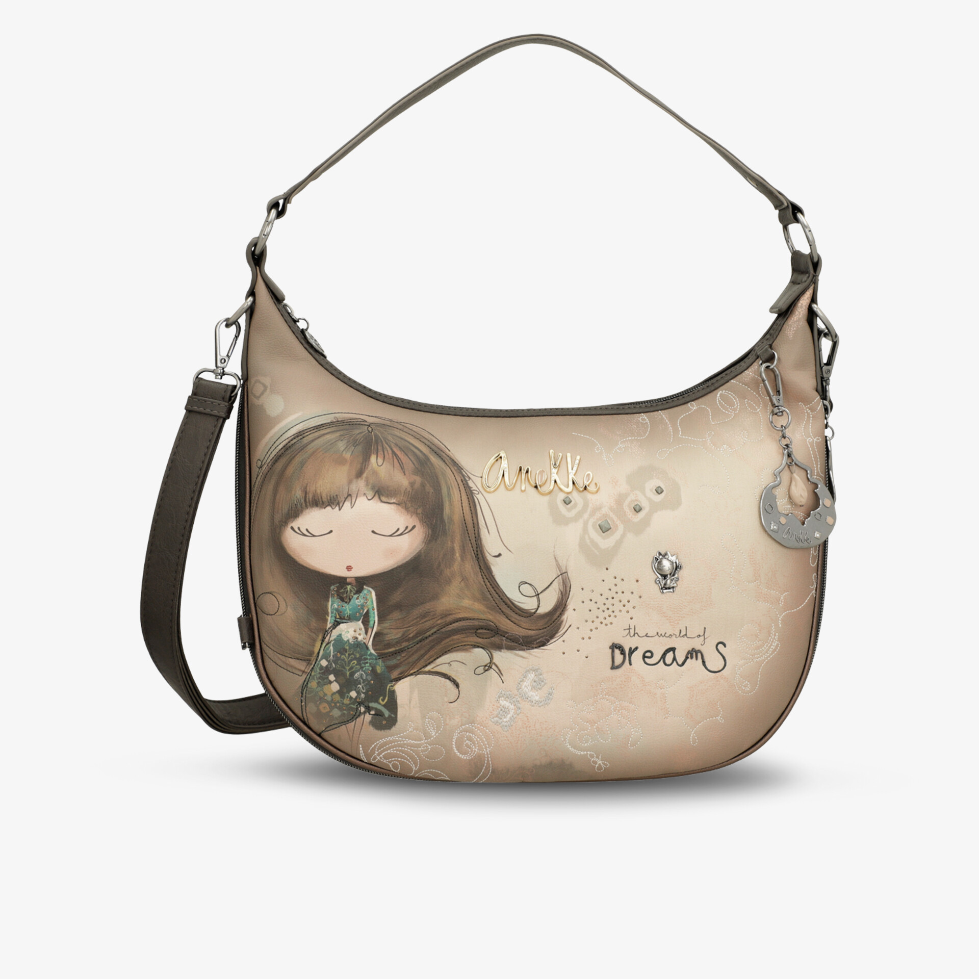anekke REAL Damen Handtasche beige