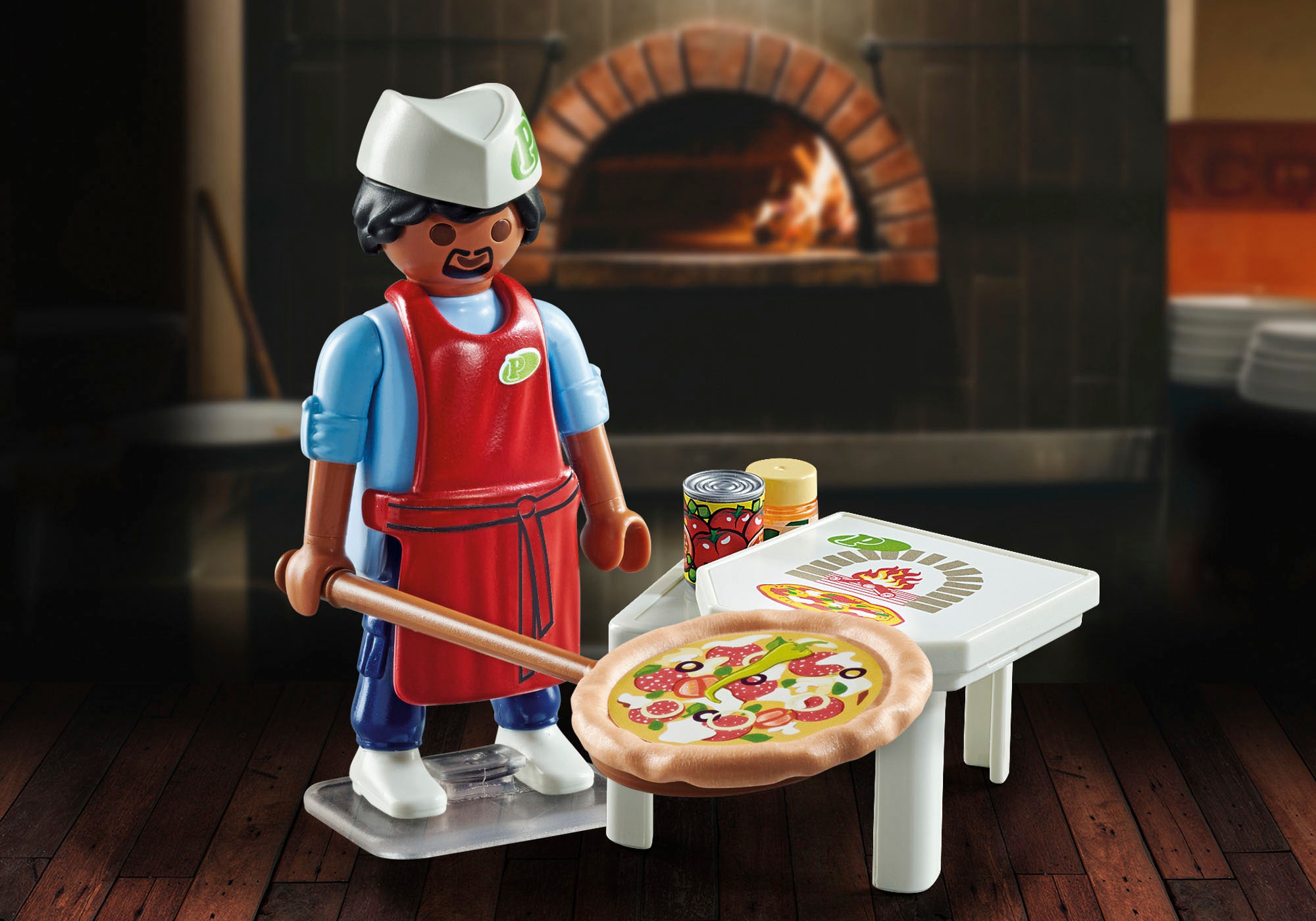 Playmobil® Konstruktions-Spielset »Pizzabäcker (71161), Special Plus« Made in Europe