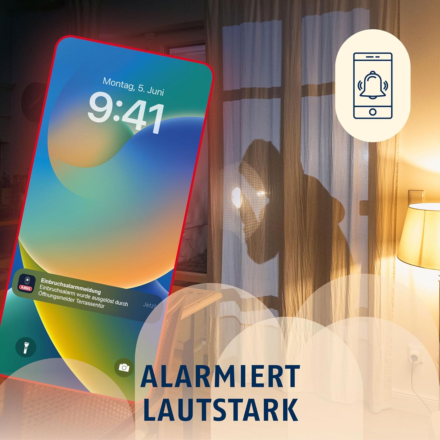 ABUS Funk-Alarmanlage Smartvest Pro - Starter-Set mit Zentrale, Öffnungsmelder, Sirene, Fernbedienung und kostenloser App - Alarmanlage für Haus und Wohnung - Einbruchschutz mit Alarm auf Handy