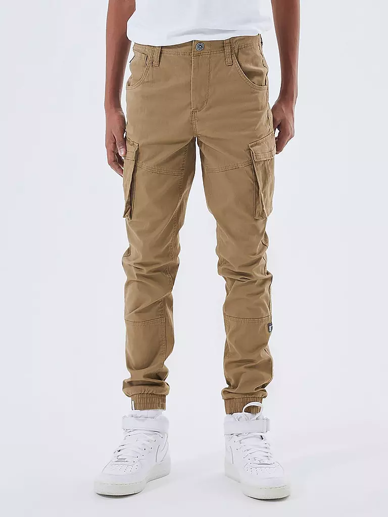 NAME IT Jungen Cordhose Regular Fit NITBAMGO beige
