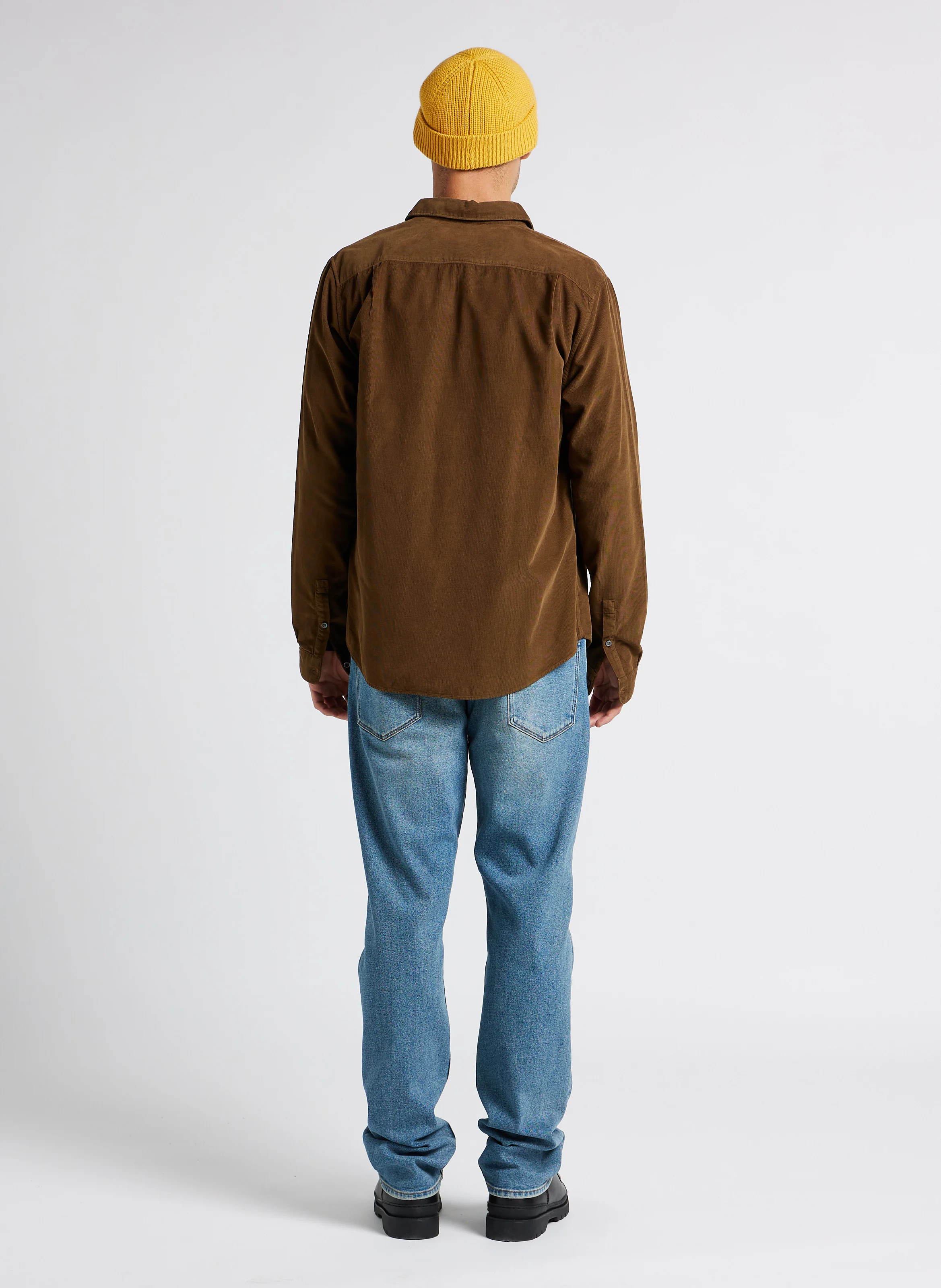 Tee-shirt col rond en coton| Gris