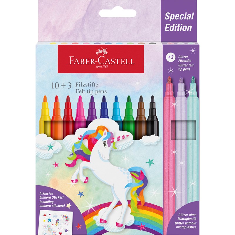 Faber-Castell<br>Tusser Unicorn 10-Pak
