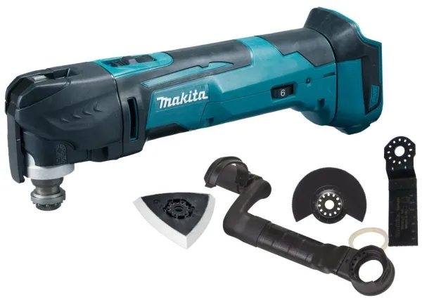 MAKITA 18V LI-ION MULTI-TOOL WITHOUT BATTERIES AND CHARGER   ACCESSORIES, DTM51ZX1