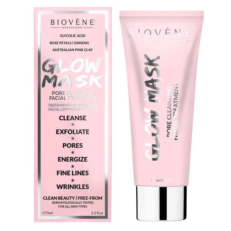 Biovène Glow Mask Pore Cleansing Facial Treatment 75ml