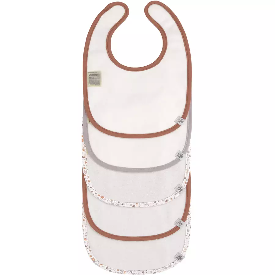Lässig Lätzchen 5er Pack Tiny Farmer Gans lila