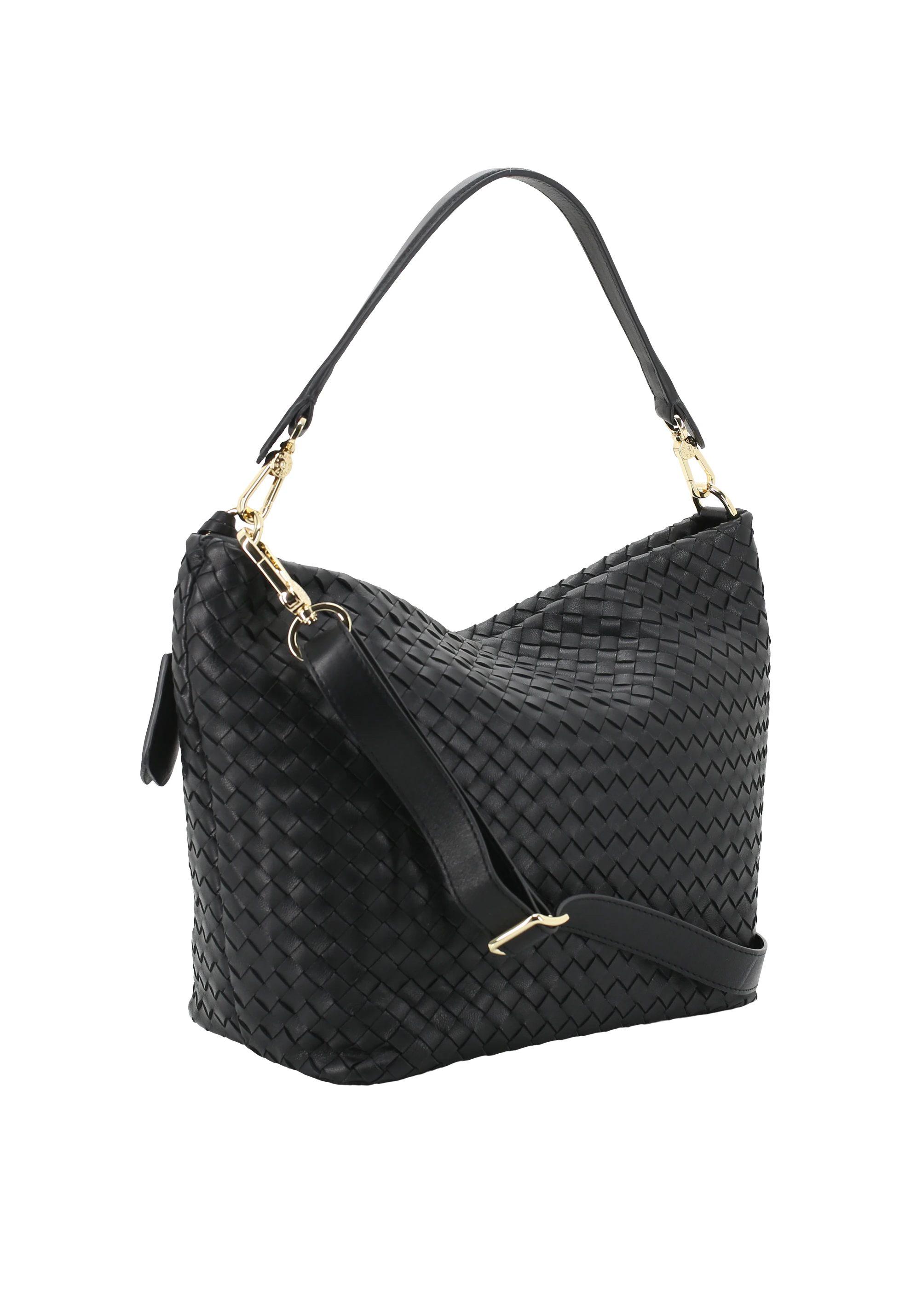 Hobo EBONY BIG Leather Piuma Opaco Standard