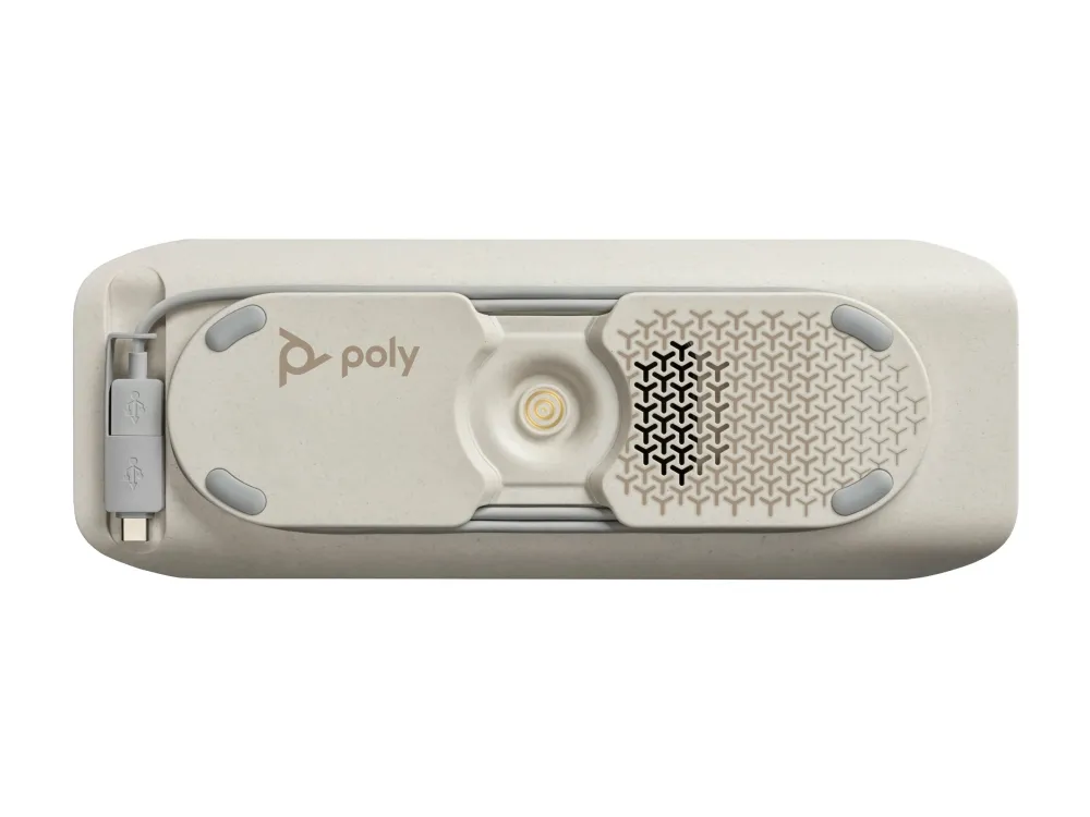 Poly Sync 40 - Smart højttalertelefon - Bluetooth - trådløs, kablet - sølv - Zoom Certified