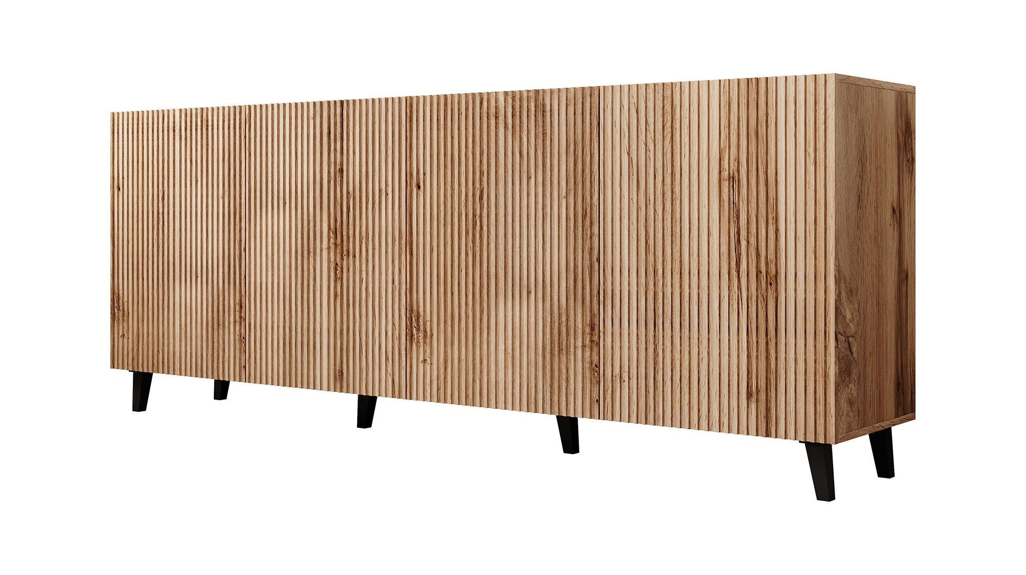 Meubella - Dressoir Vintar - Eiken - 200 cm