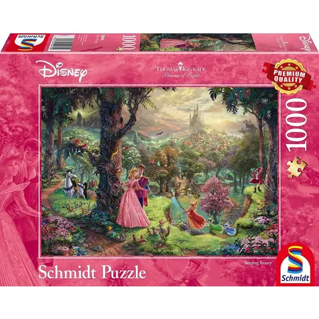 Schmidt Spiele Puzzle - Thomas, Disney Dornröschen, 1000 Teile