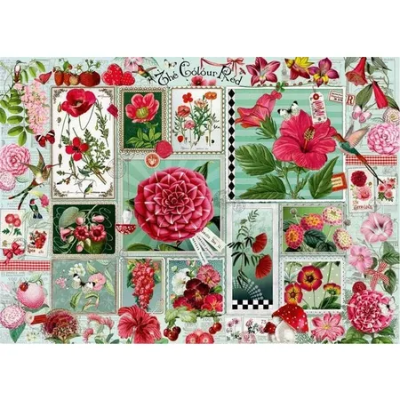 Coppenrath Verlag Puzzle The Colour Red - Barbara Behr 1000 Teile
