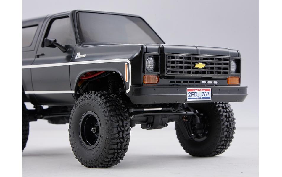 Scale Crawler Chevrolet K5 Blazer PRO, Schwarz RTR, 1:24<br>Offiziell lizensierte Chevrolet K5 Blazer Pro im Massstab 1:24 mit 2-Gang-Getriebe