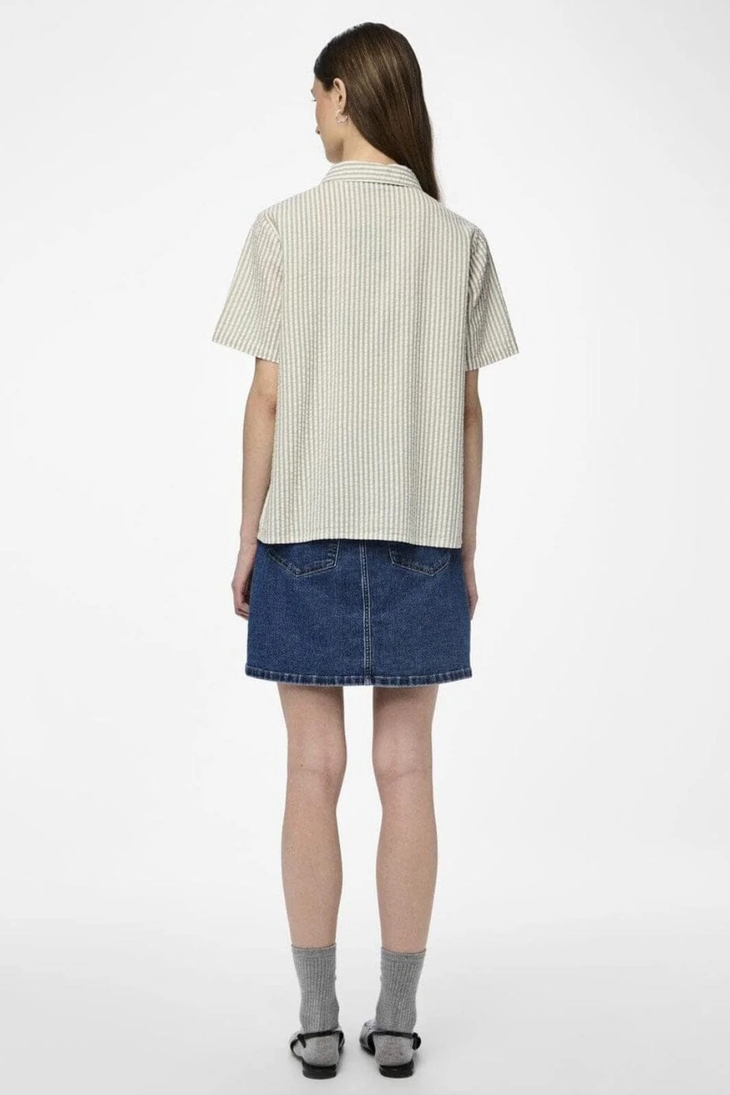 Pieces Pcsally Ss Shirt