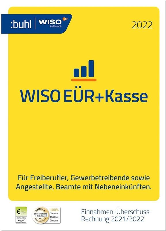 Buhl Data Service Buhl Data WISO EÜR & Kasse 2022 (Download) voor