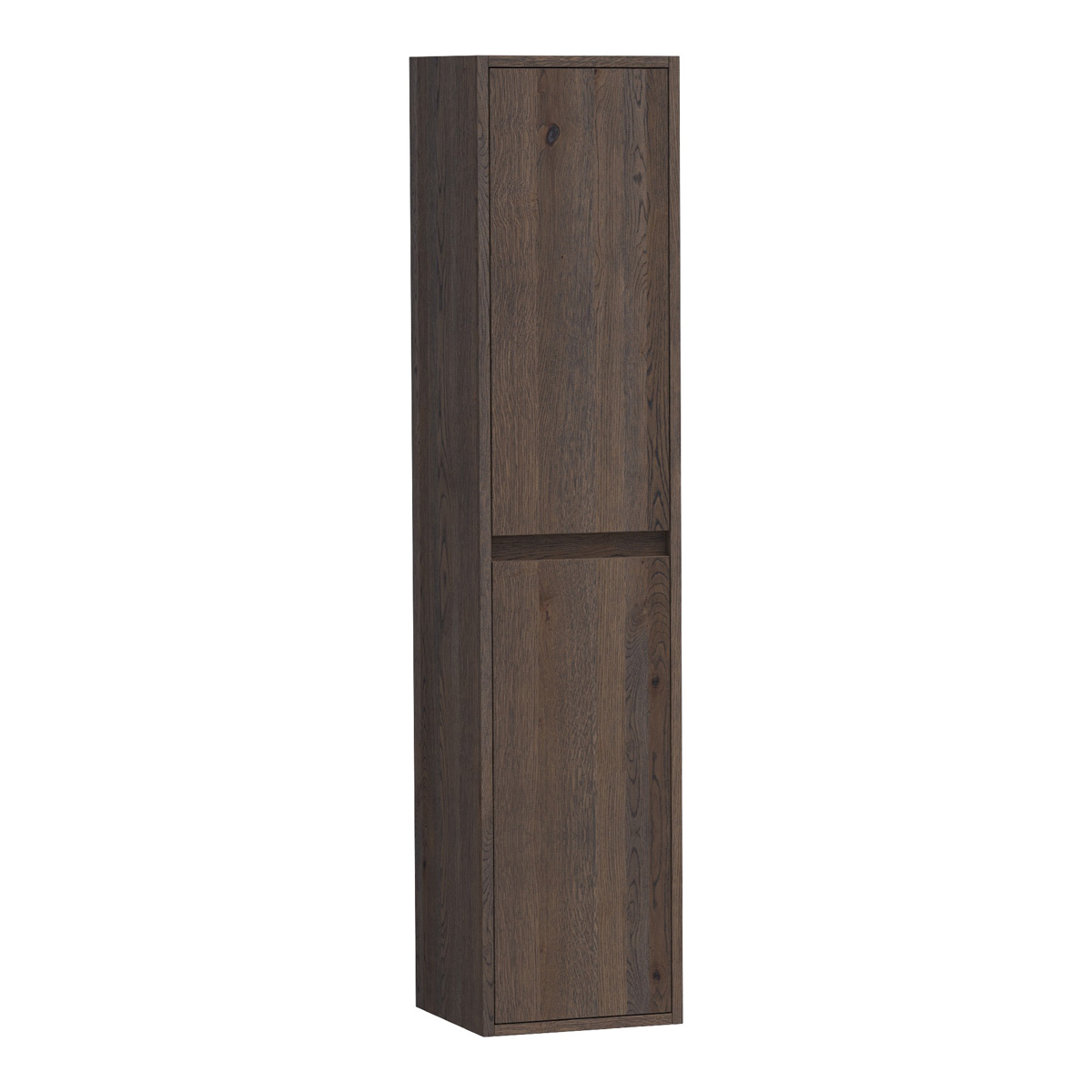 Brauer Adore kolomkast 160cm lamellen eiken zwart