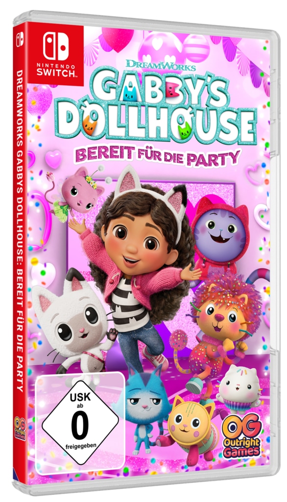 Outright Games Spielesoftware »Gabbys Dollhouse: Bereit für die Party« Nintendo Switch