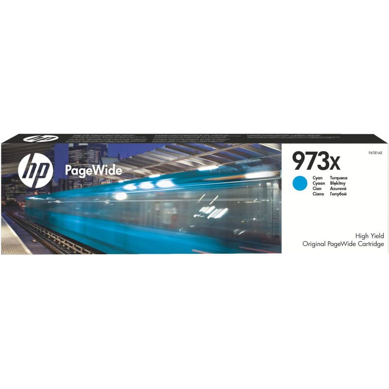 HP 973X cartouche couleurs haute capacité pour imprimante jet d'encre