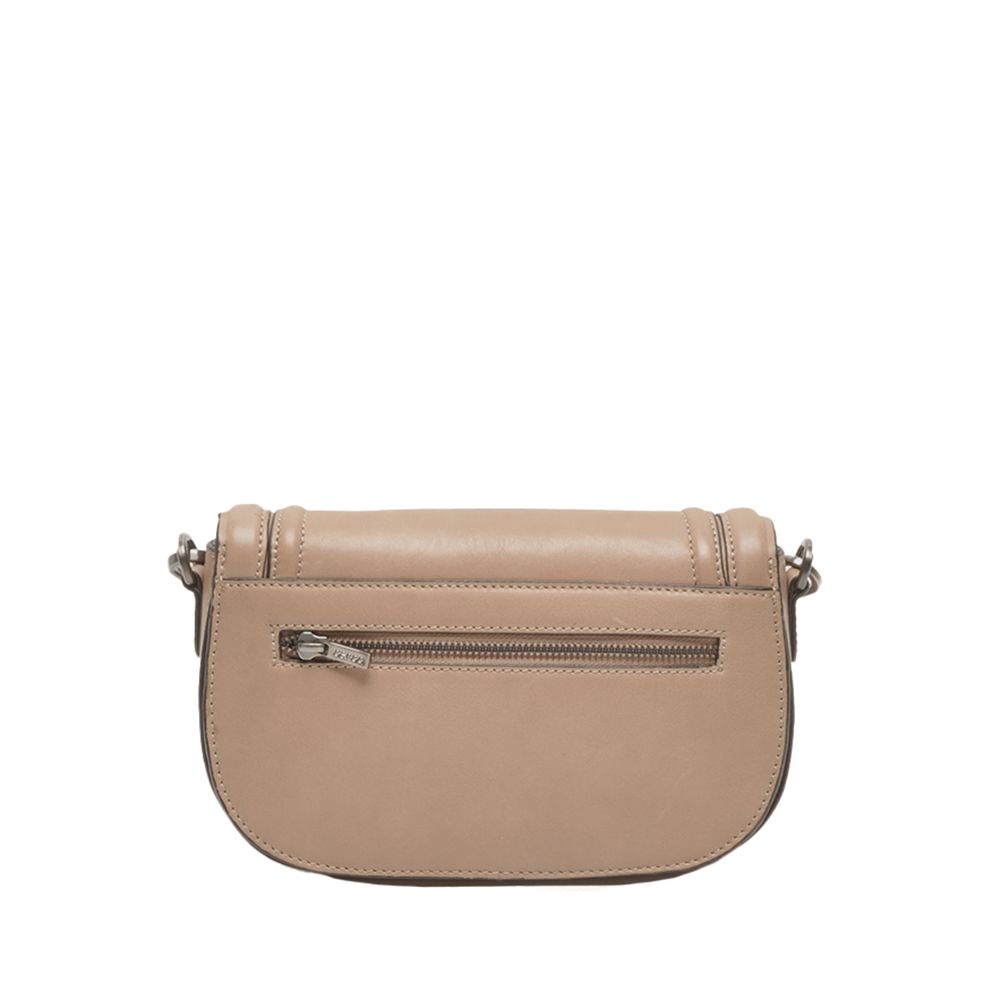 Berba Icons Crossbody Flap Bag Nude