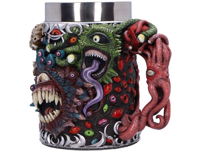 Nemesis Now Krug Dungeons & Dragons Beholder 600 ml Offiziell lizenzierter, handbemalter Krug