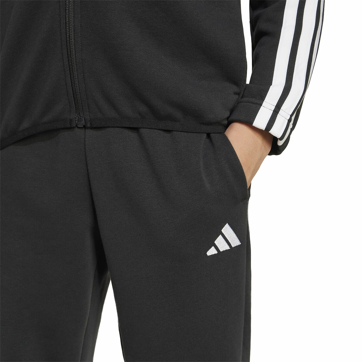 ADIDAS ROUPAS ESPORTIVAS<br>Conjunto de treino em fleece não escovado