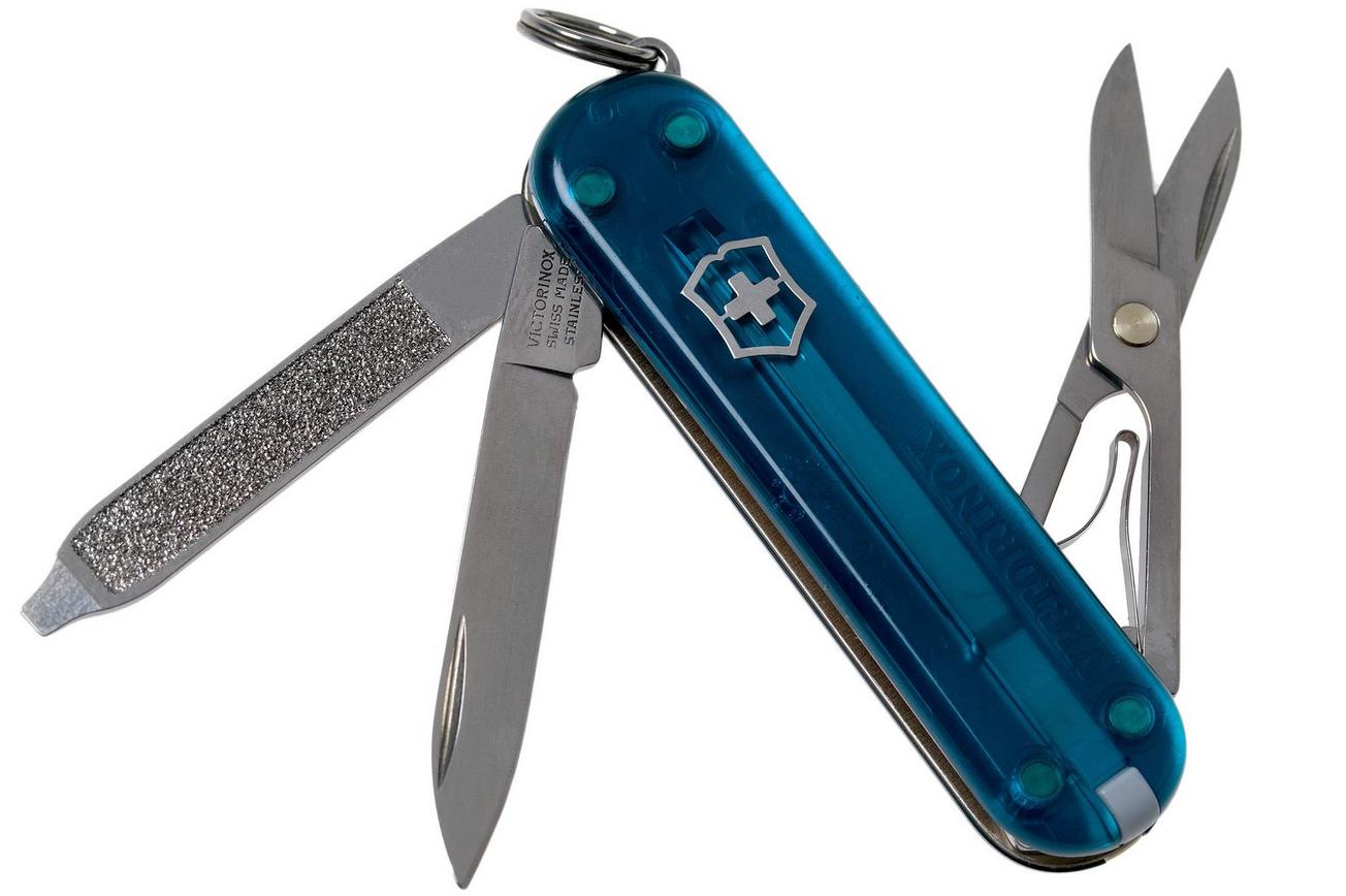 Victorinox Classic SD Translucent Colors, Sky High 0.6223.T61G Zwitsers zakmes
