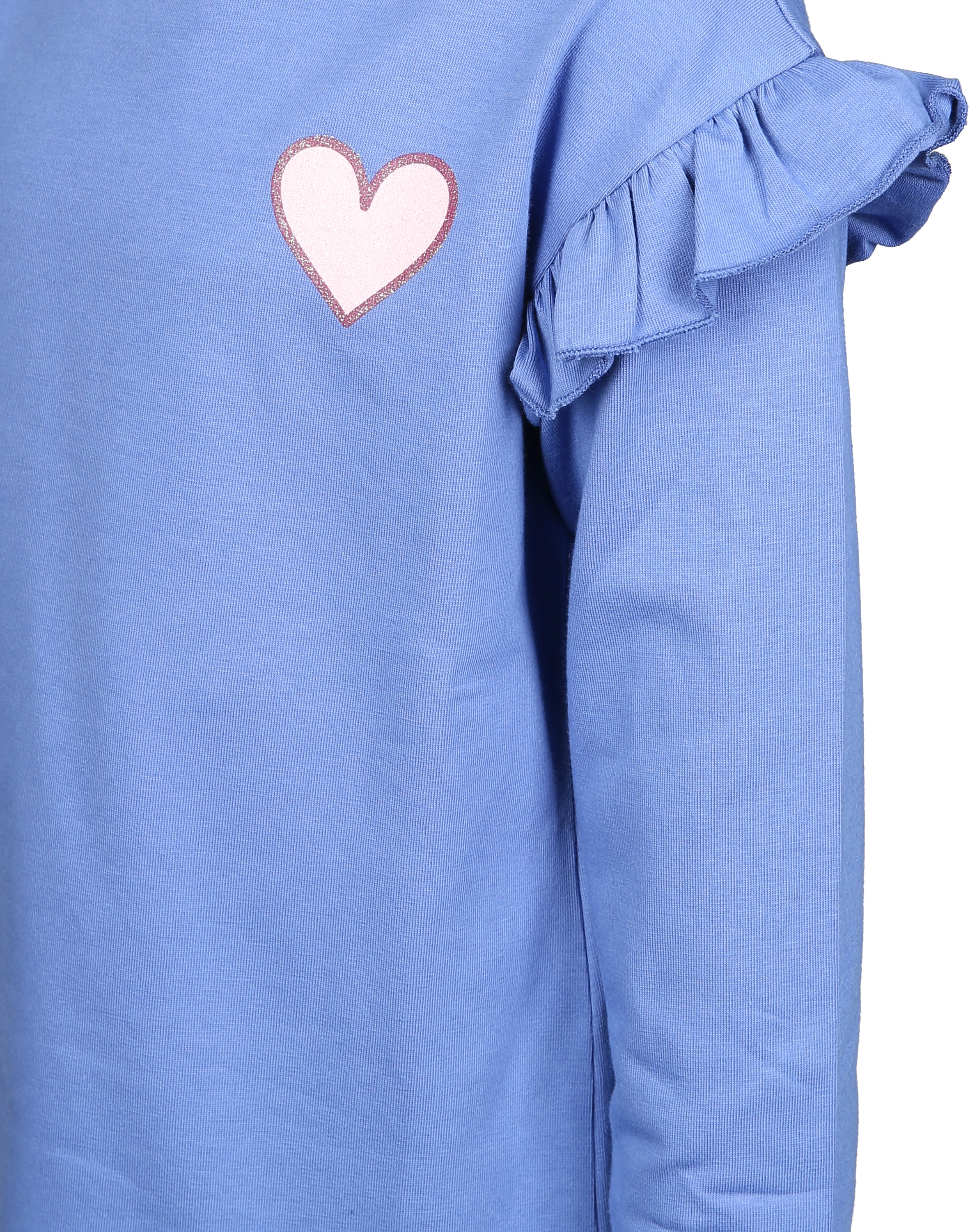 Langarmshirt HERZSTÜCK in blau