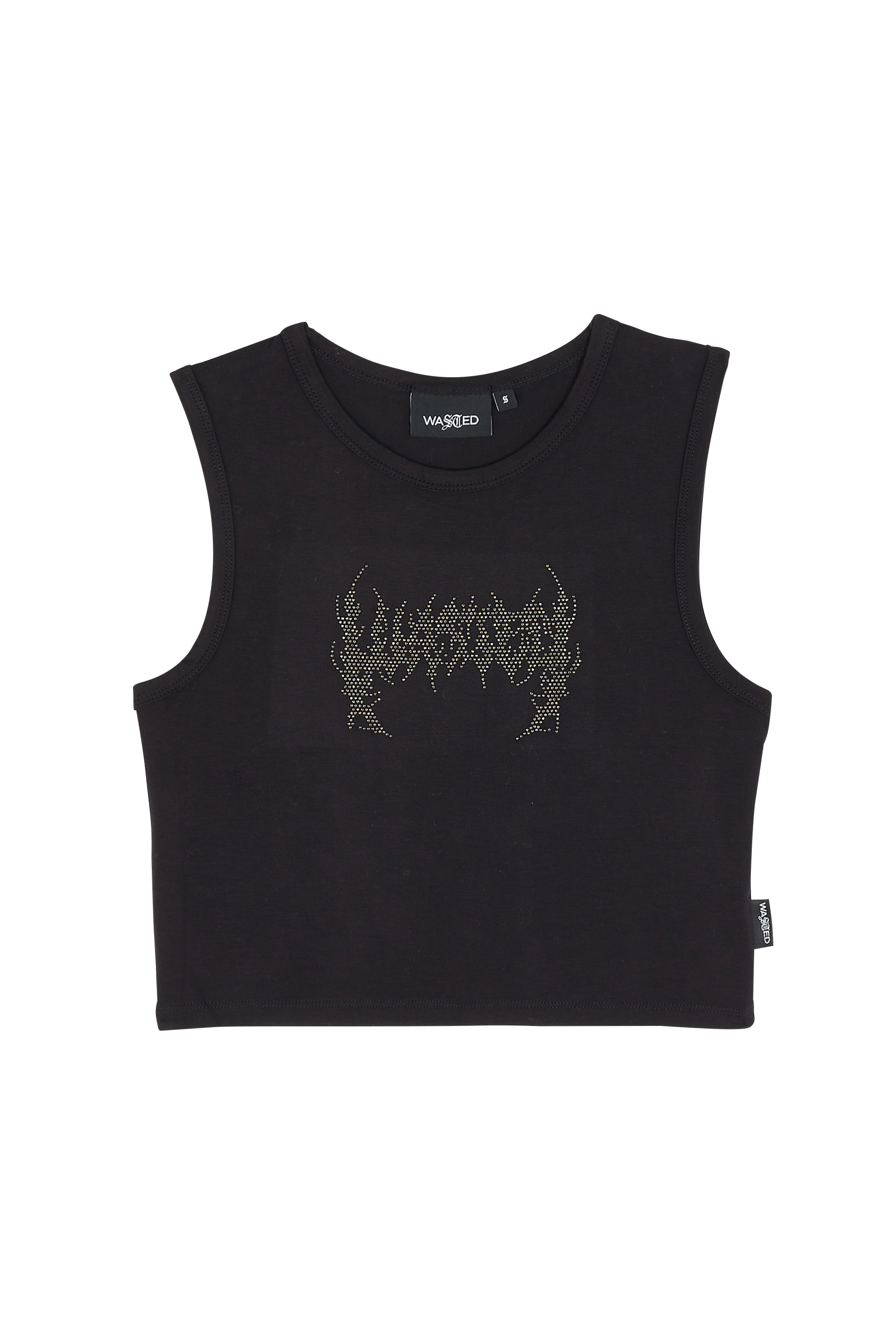 WASTED T-shirt WM TANK TOP DANTE Noir