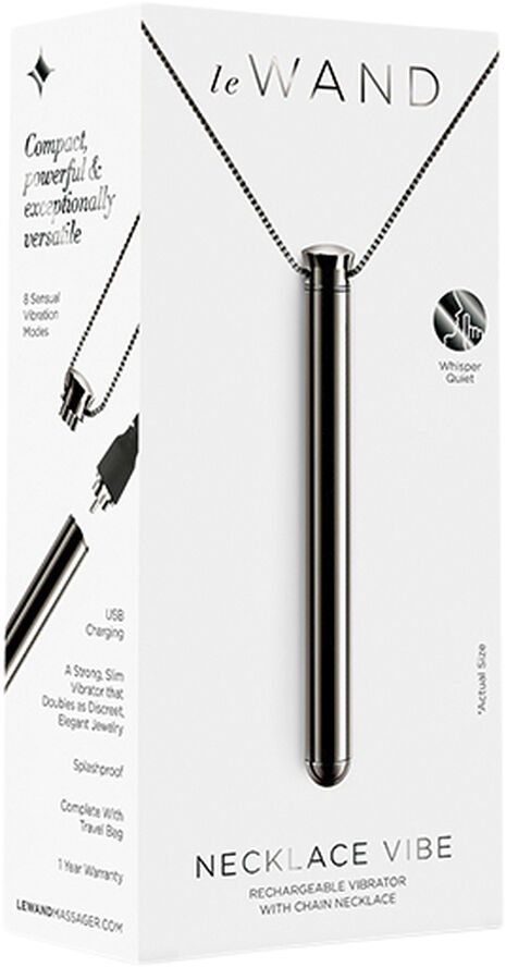 Le Wand LE WAND - VIBRATING NECKLACE BLACK Black