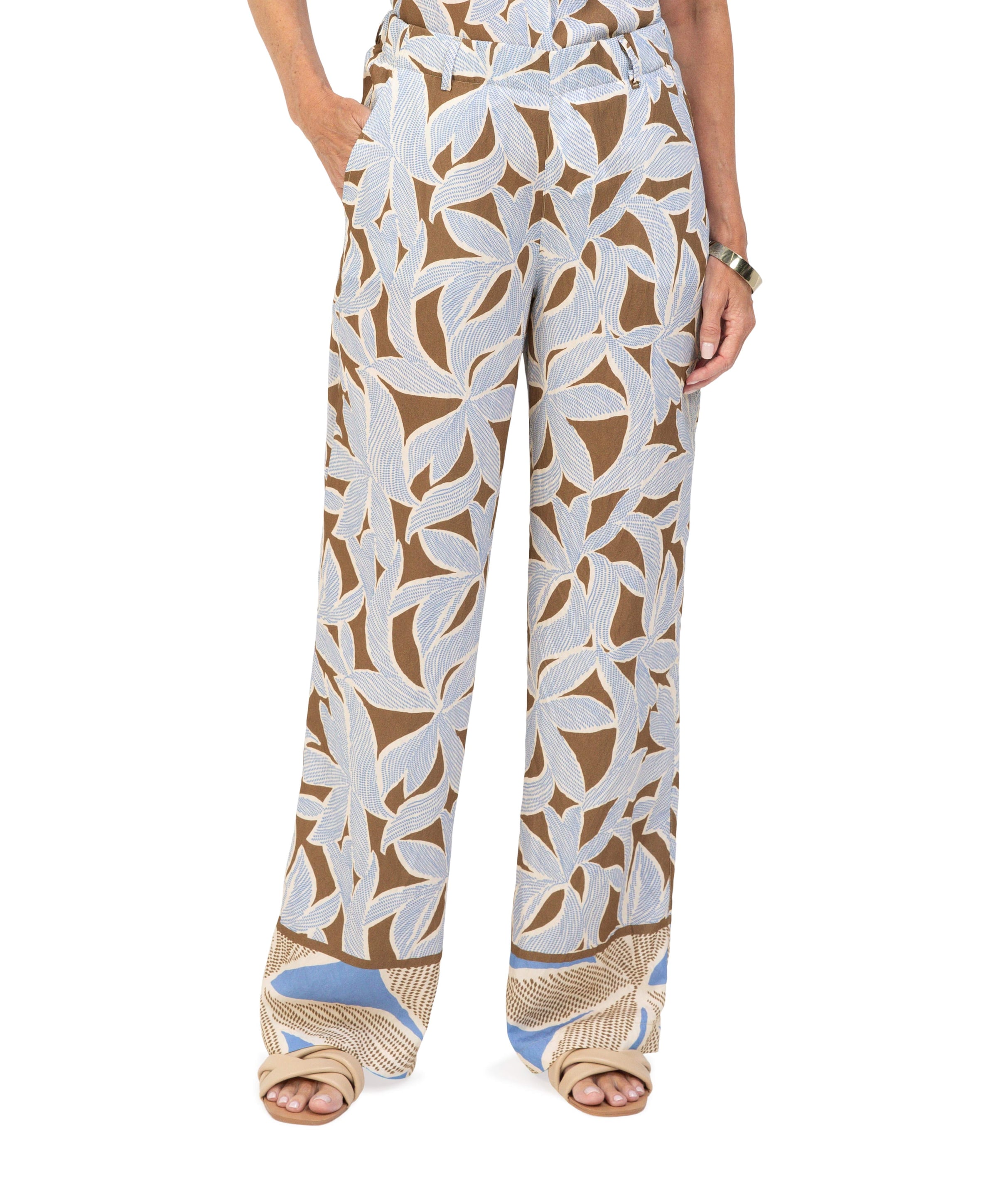 Bianca PARIGI dames broek bruin