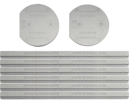 Ombouwset KALDEWEI douchebakdrager extra plat voor Cayonoplan groter dan 120 cm 688077490000