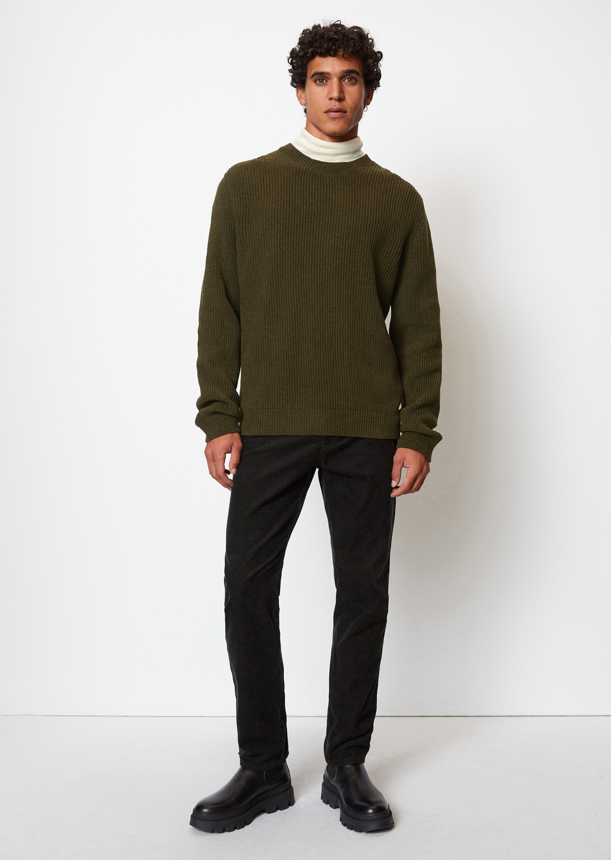 Chenille-Pullover relaxed aus Organic Cotton