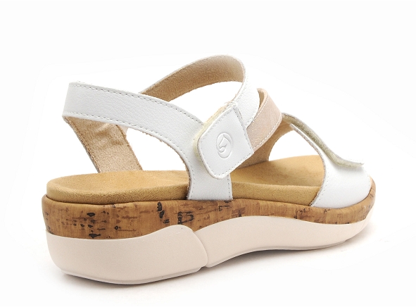 Remonte nu pieds plats femme r6860 blanc