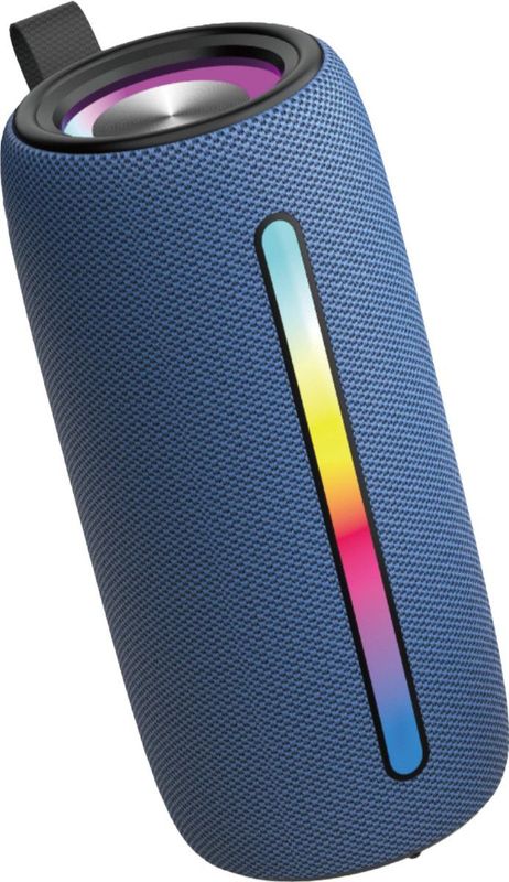 Denver Bluetooth Speaker Draadloos - Lichteffecten - Muziek Box - AUX - TWS Pairing - BTL360 - Blauw