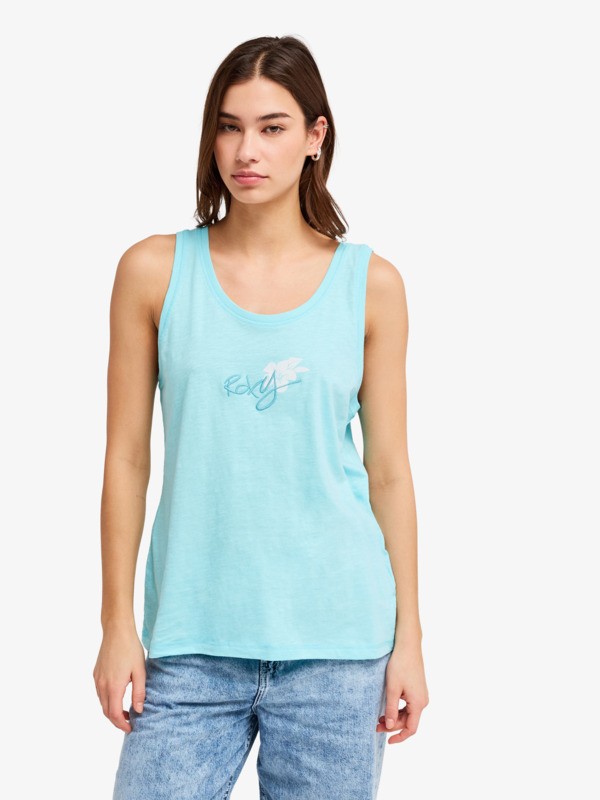 Dream Oasis Débardeur Bleu Femme