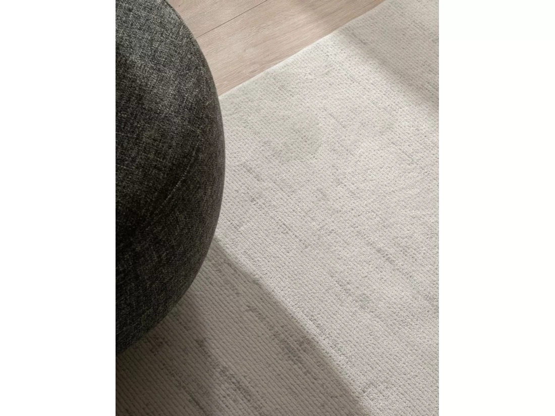 Tapis 160x160 gris clair Davos Linija