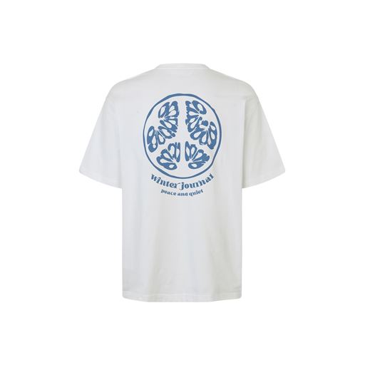 Samsøe Samsøe Sajournal T-shirt, White Peace, XL